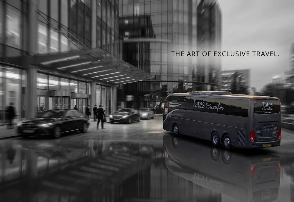 Tates Executive coach &mdash; premium group travel